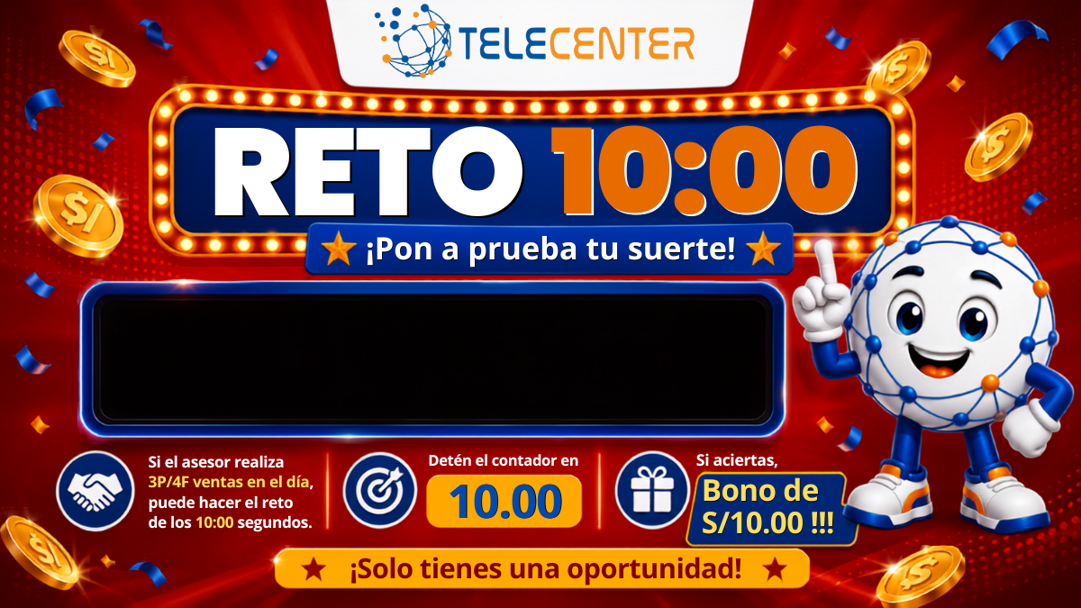 Reto 10 segundos Telecenter